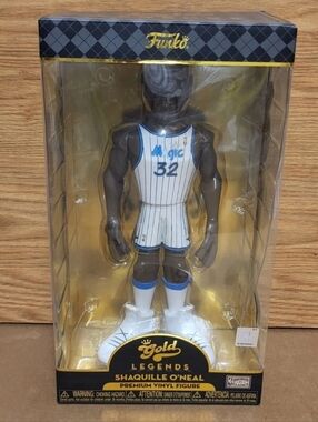 Funko Pop Gold Legends Shaquille O'Neal 12" Vinyl NBA Figure NEW